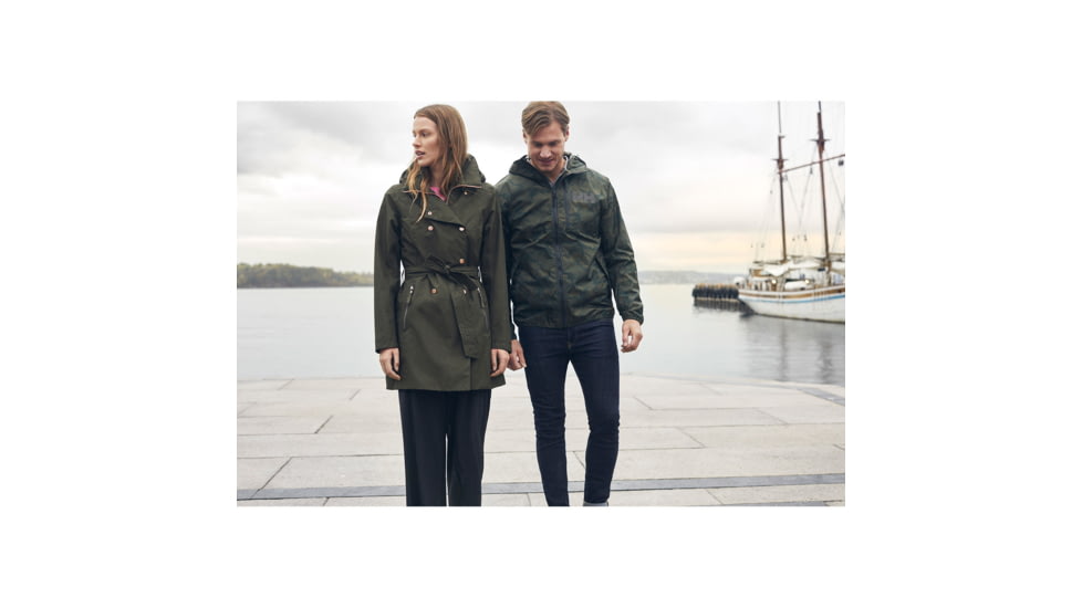 Helly Hansen Welsey Ii Trench - Womens, Forest Night, Extra Small, 53247469-XS