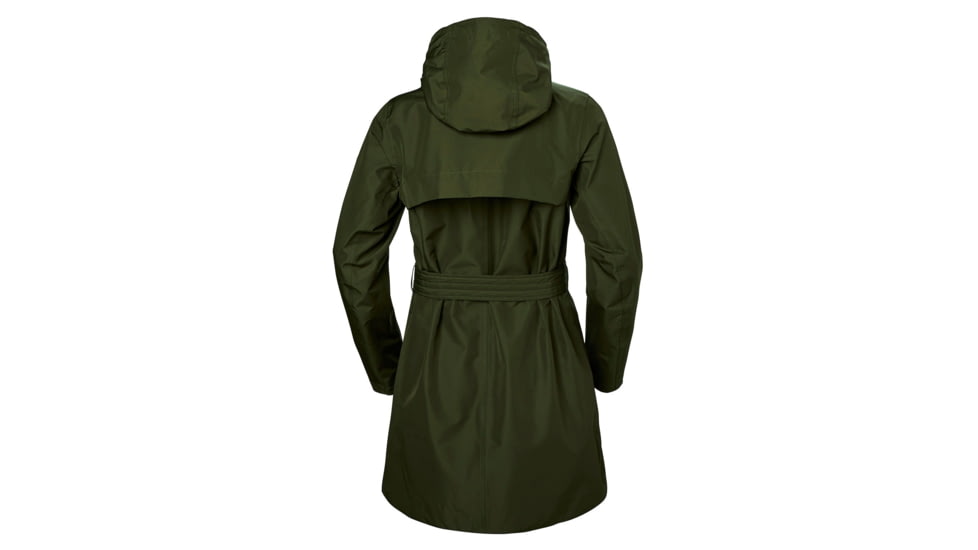 Helly Hansen Welsey Ii Trench - Womens, Forest Night, Medium, 53247469-M