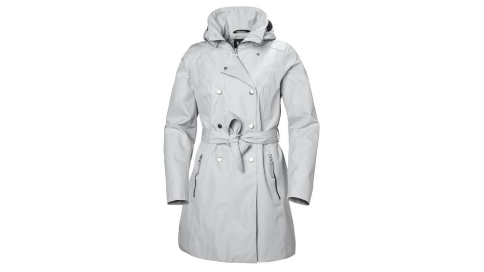 Helly Hansen Welsey II Trench - Womens, Grey Fog, Large, 53247_853-L