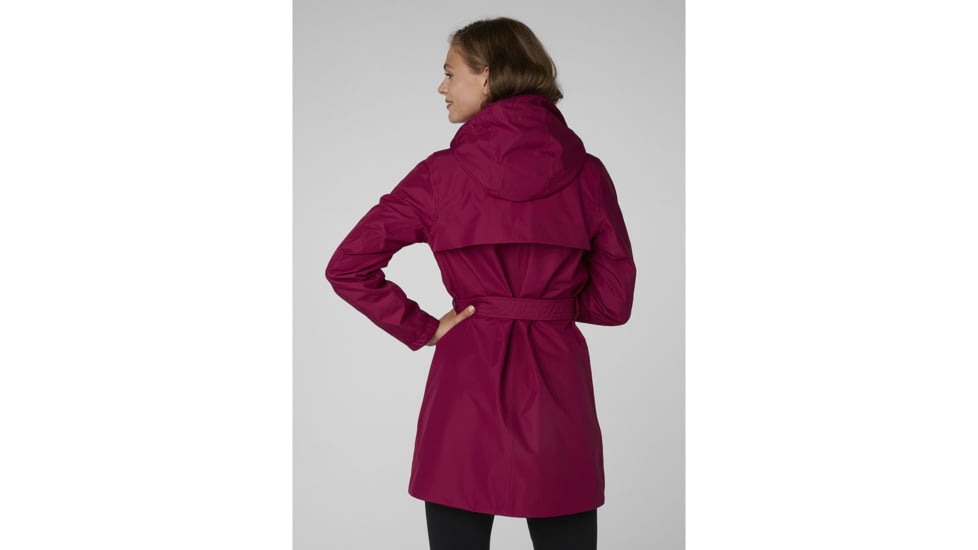 Helly Hansen Welsey II Trench - Womens, Plum, Large, 53247-655-L