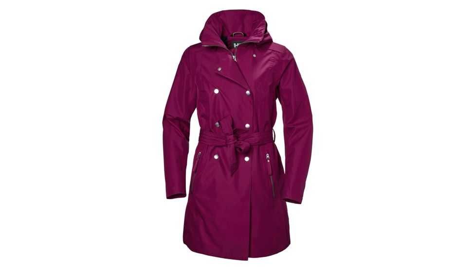 Helly Hansen Welsey II Trench - Womens, Plum, Medium, 53247-655-M