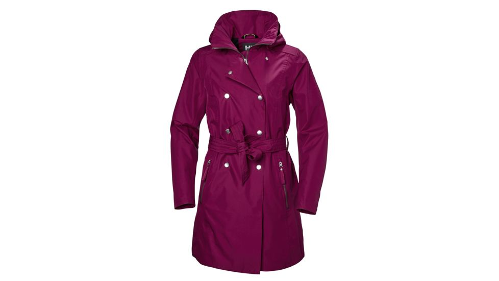 Helly Hansen Welsey II Trench - Womens, Plum, Small, 53247-655-S