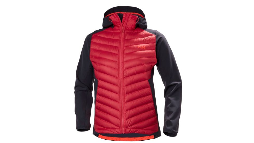 Helly Hansen Womens Verglas Light Jacket, Goji Berry, Large, 62781-197-L