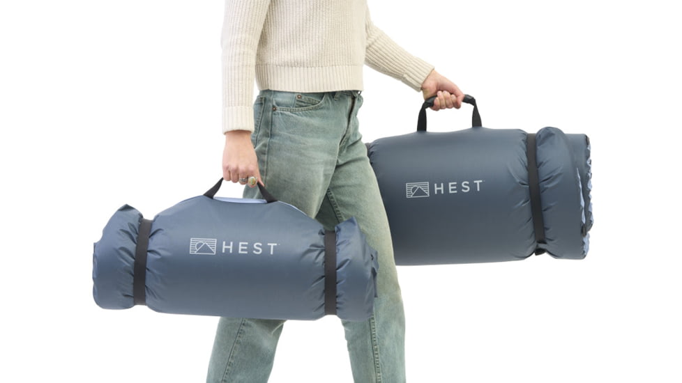 HEST Dog Bed, Small, 26x18in, Blue, D22108BLS