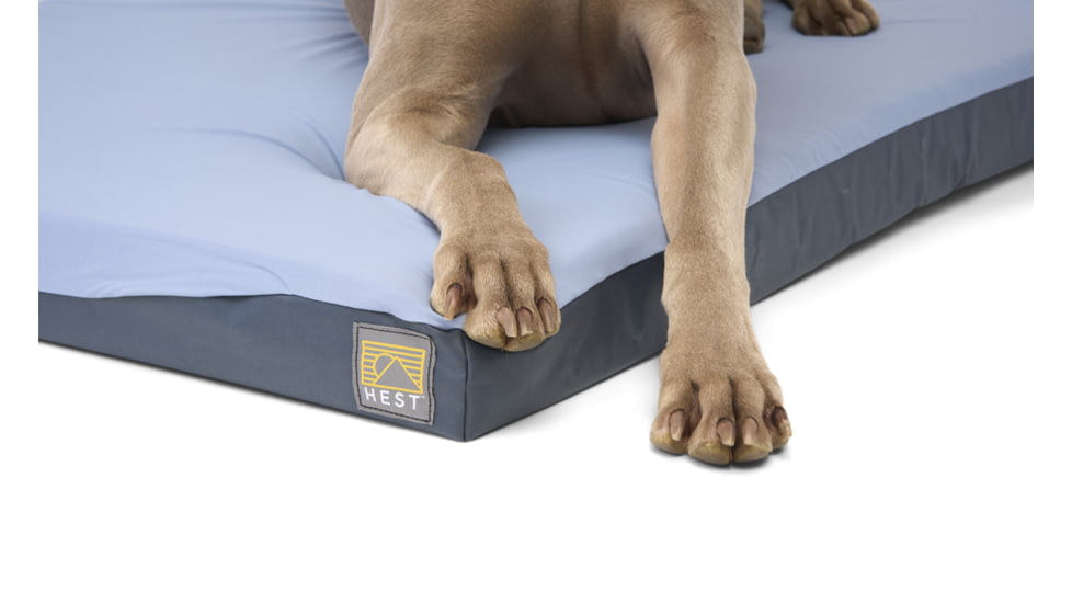 HEST Dog Bed, Small, 26x18in, Blue, D22108BLS