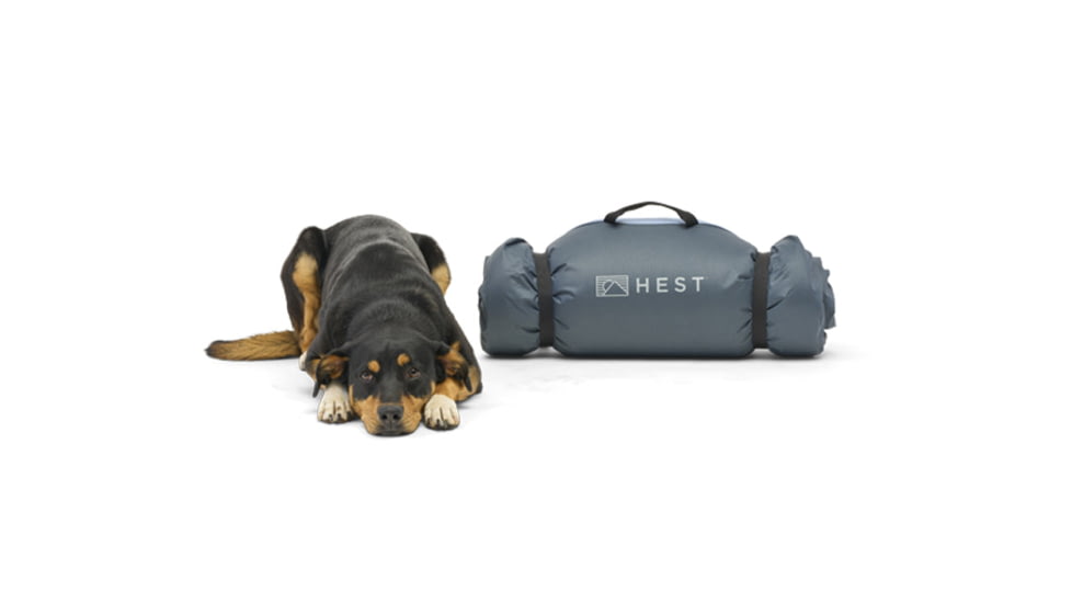 HEST Dog Bed, Small, 26x18in, Blue, D22108BLS