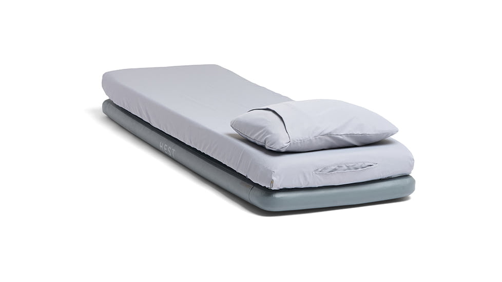 HEST Fitted 25 Short Sheet, Gray, B23128GRE