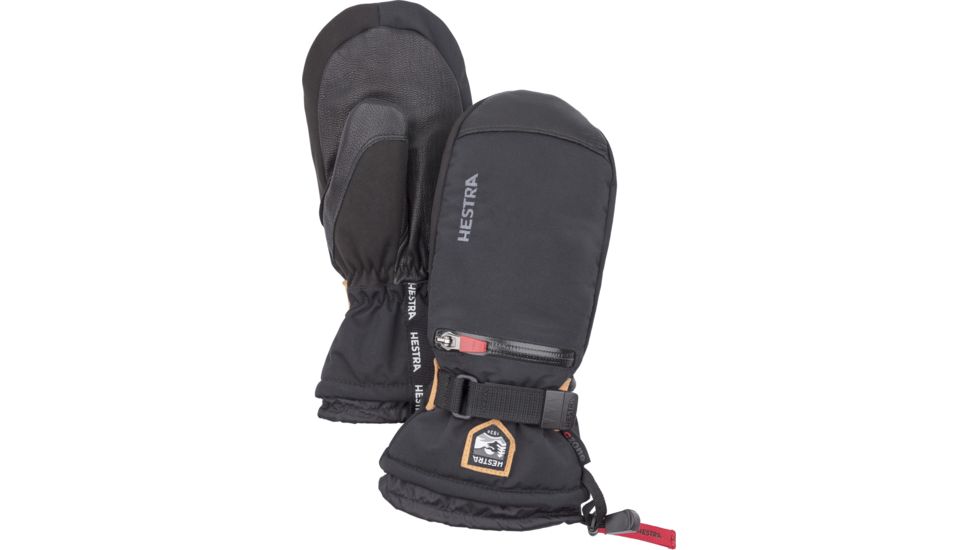 Hestra All Mountain CZone Jr. Mitt - Kids, Black, 3, 32721-100-3