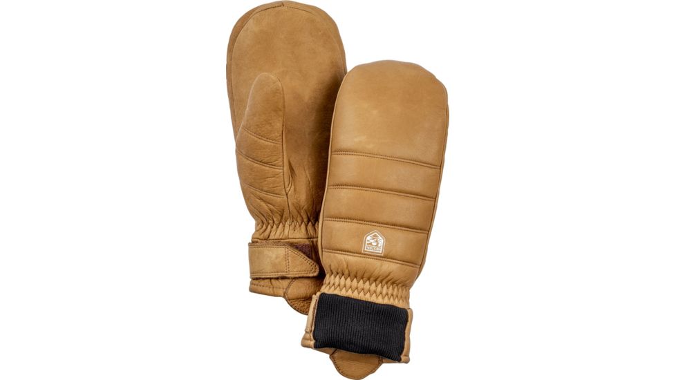 Hestra Alpine Leather Primaloft Mitt - Men's-Cork-8