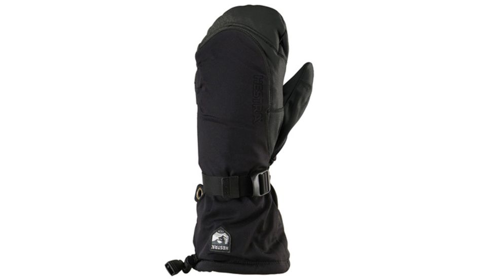 Hestra Army Leather Extreme Mitt - Mens-Black/Black-10