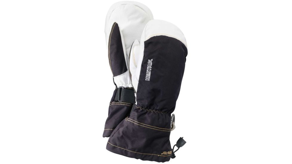 Hestra Army Leather Gore-Tex Mitt - Mens-Black-9