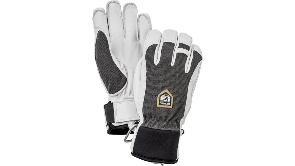 Hestra Army Leather Patrol Glove - Men's-Charcoal-10