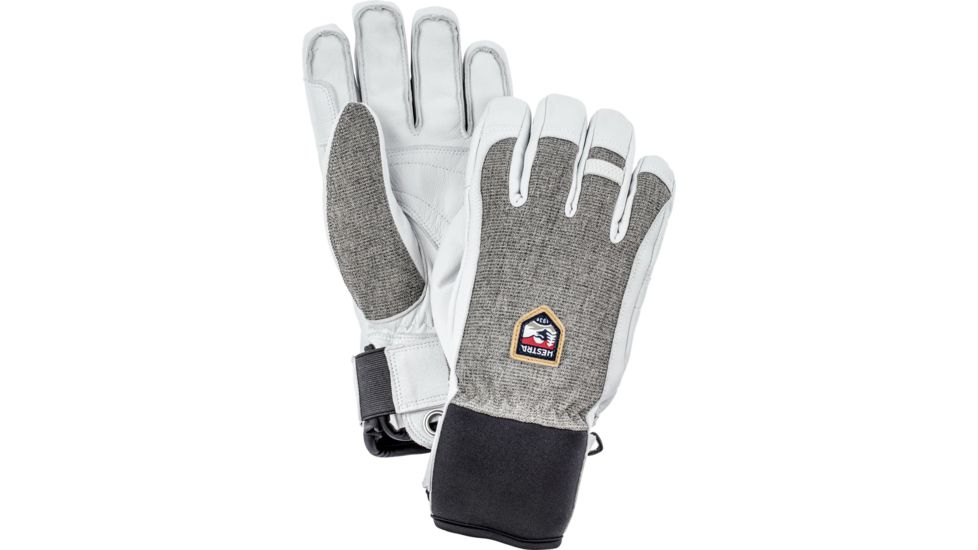 Hestra Army Leather Patrol Glove - Men's-Light Grey-6