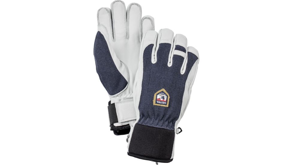 Hestra Army Leather Patrol Glove - Mens-Navy-9
