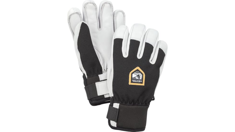 Hestra Army Leather Patrol Junior Glove - Kids-Black-3