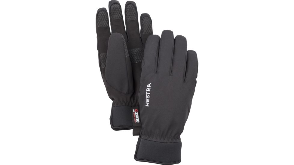 Hestra CZone Contact Glove, Black, 6, 32110-100-6