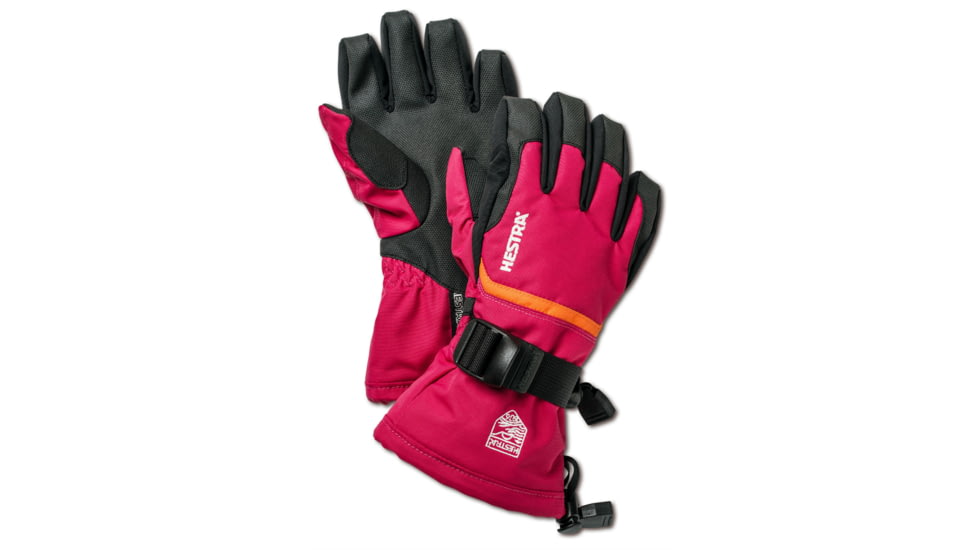 Hestra CZone Gauntlet Jr - Boy's-Black/Earth-7