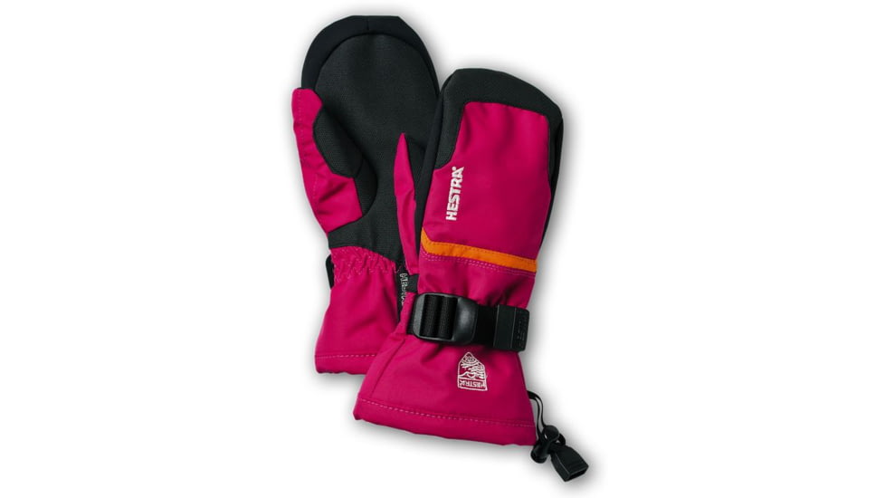 Hestra CZone Gauntlet Jr Mitt - Kid's-Fuschia/Orange-7