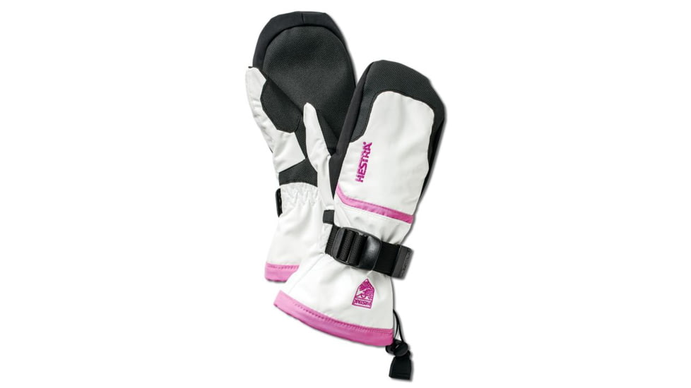 Hestra CZone Gauntlet Jr Mitt - Kid's-Ivory/Pink-6