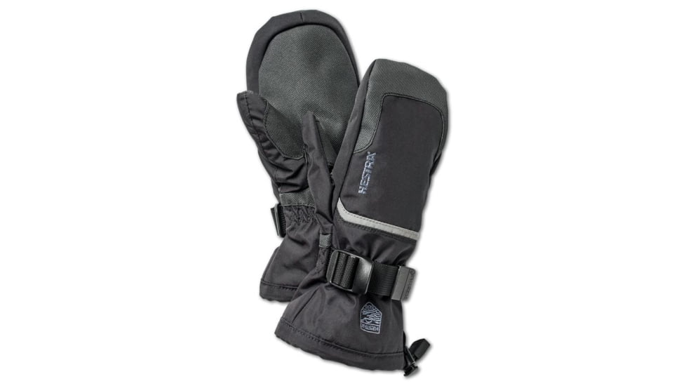Hestra CZone Gauntlet Jr Mitt - Kids-Black/Earth-4