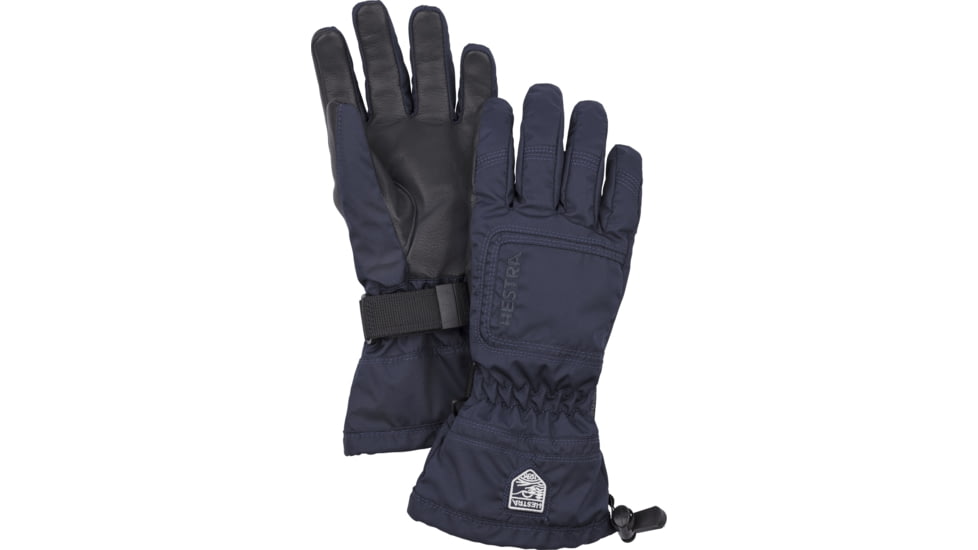Hestra CZone Powder 5 Finger Glove - Womens, Dark Navy/Black, 8, 32620-290100-8