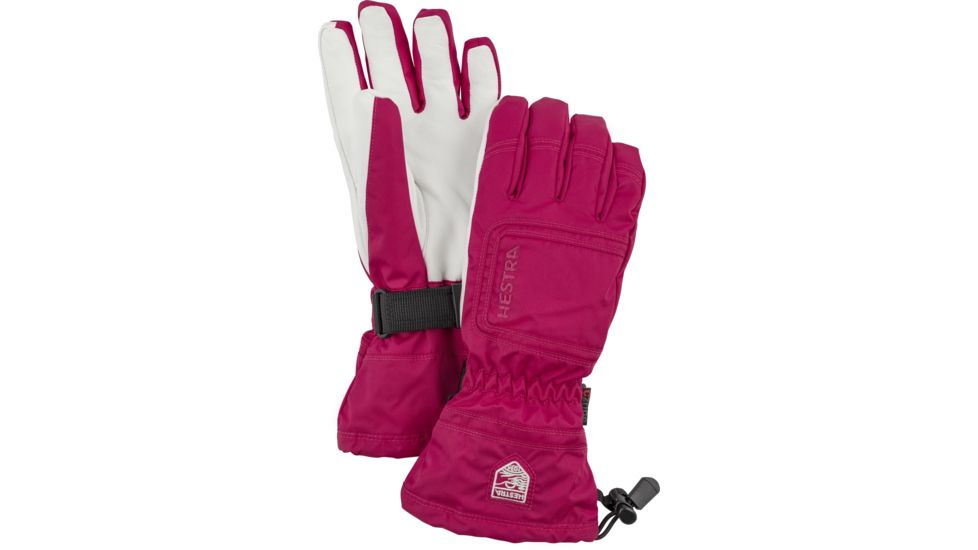 Hestra CZone Powder 5 Finger Glove - Womens, Orchid/Offwhite, 9, 32620-931020-9
