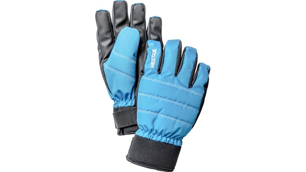 Hestra CZone Primaloft Jr. 5 Finger Glove - Kids, Turquise, 7, 32900-240-7