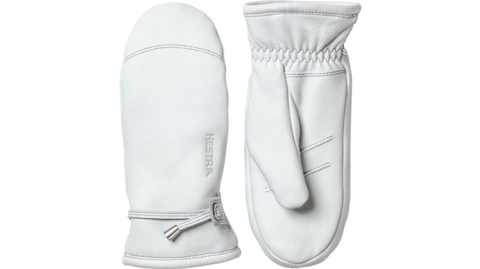 Hestra Deerskin Primaloft Mitt - Mens-Off White-8