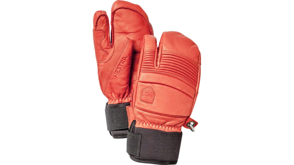 Hestra Fall Line 3-Finger Glove - Men's-Flame Red-9