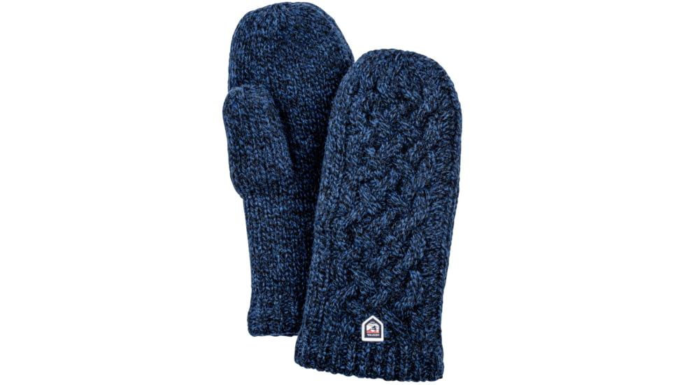 Hestra Freja Wool Mitts, Medium Blue, 10, 63731-260-10