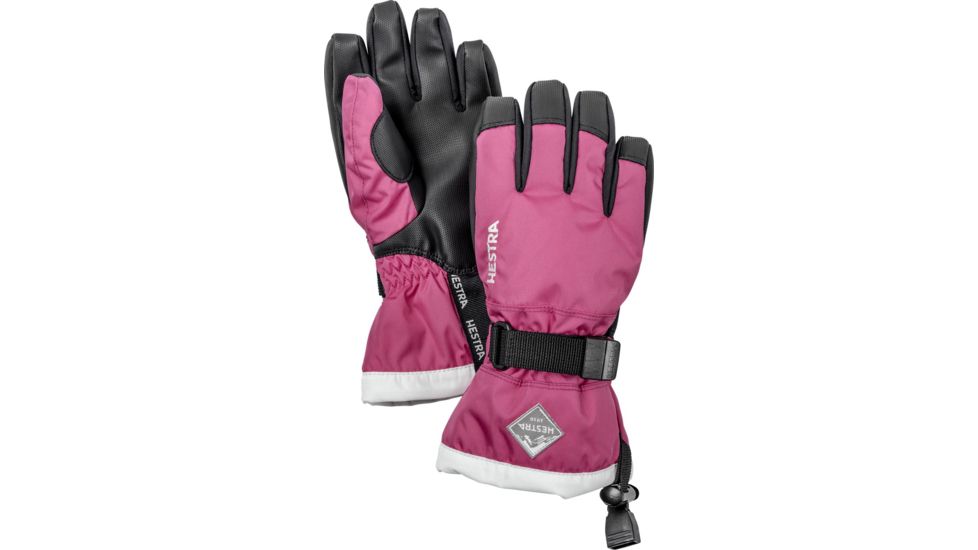 Hestra Gauntlet CZone Jr Glove - Kid's-Fuchsia/Ivory-7
