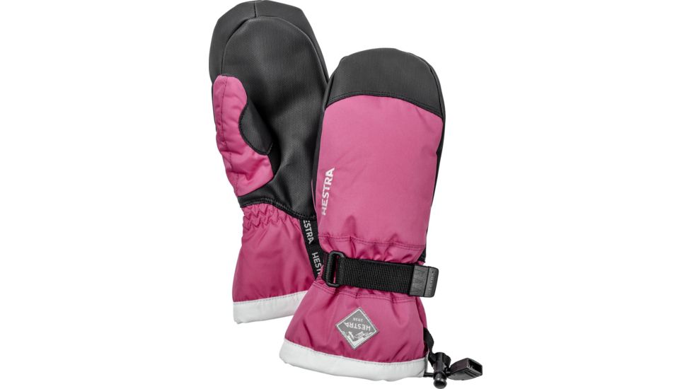 Hestra Gauntlet CZone Jr Mitt - Kid's-Fuchsia/Ivory-7
