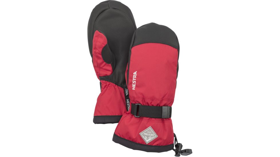Hestra Gauntlet CZone Jr Mitt - Kids-Red/Black-7
