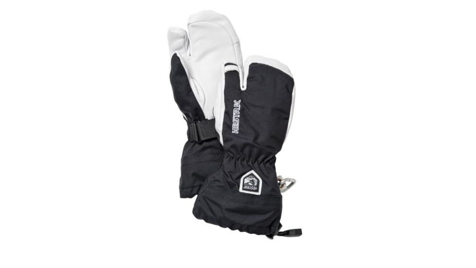 Hestra Heli Ski Jr 3-Finger - Kids -Black-3