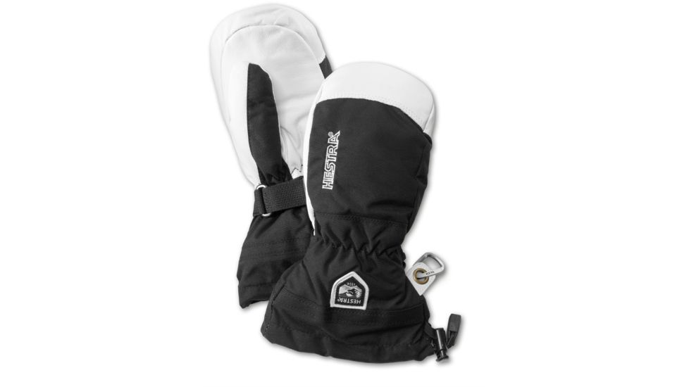 Hestra Heli Ski Jr. Mitt - Boys-Black-3