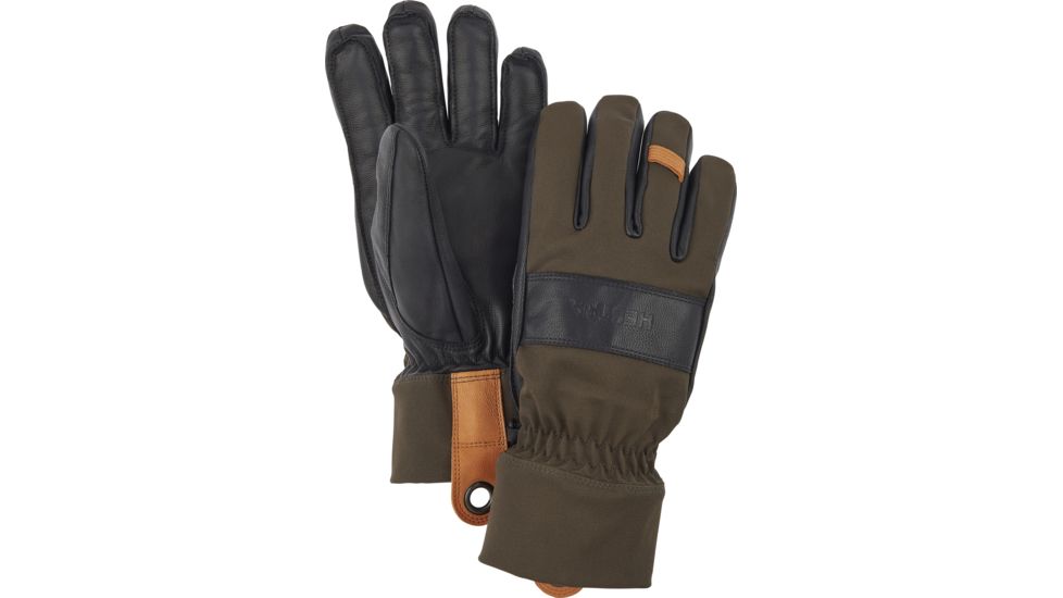 Hestra Highland Glove 5 Finger Glove - Unisex, Dark forest, 07, 31220-861-07