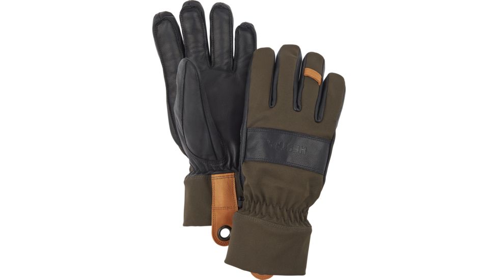 Hestra Highland Glove 5 Finger Glove - Unisex, Dark forest, 6, 31220-861-06