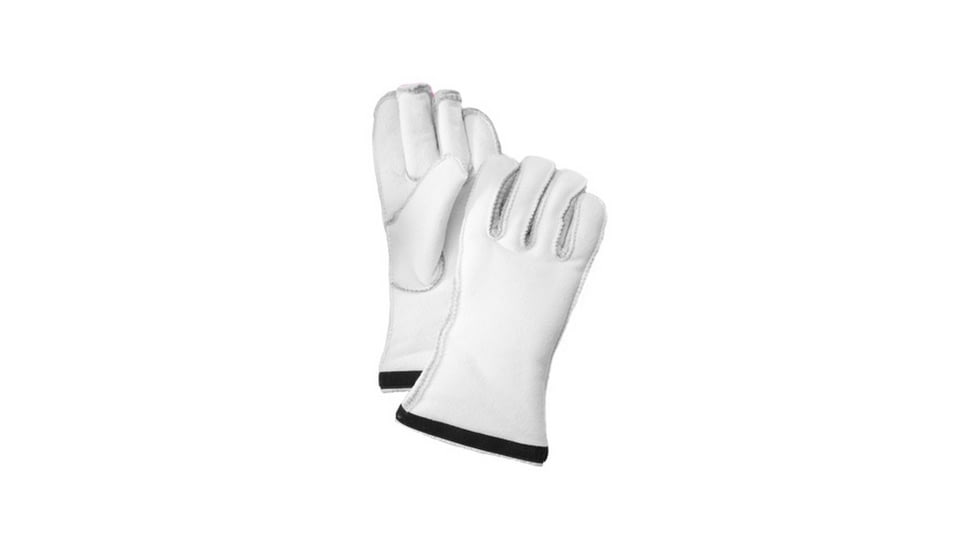 Hestra Insulated 5-Finger Liner Clearance - Men's-Off-White-6