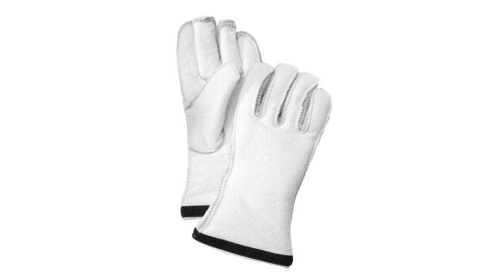 Hestra Insulated Liner Long 5 Finger Glove - Unisex, Offwhite, 13, 34070-020-13