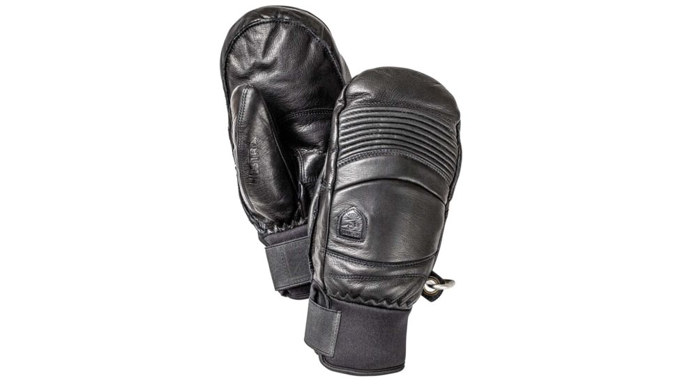 Hestra Leather Fall Line Mitt - Men's Black, 10, 31471-100-10