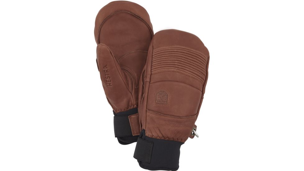 Hestra Leather Fall Line Mitt - Unisex, Brown, 6, 31471-750-06