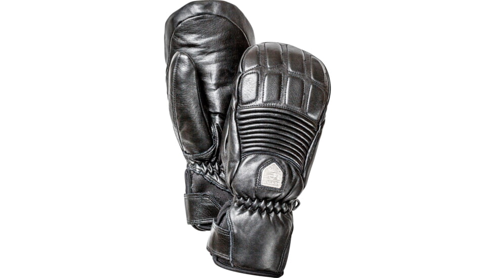 Hestra Leather Fall Line Mitt - Womens-Black-7