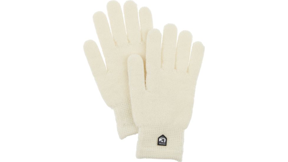 Hestra Merino Wool Terry Glove, Offwhite, 6, 34300-020-06