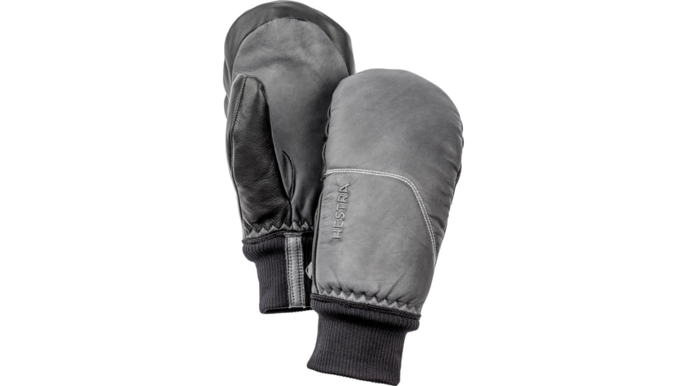 Hestra Omni Mitt, Grey/Black, 6, 30451-350100-06