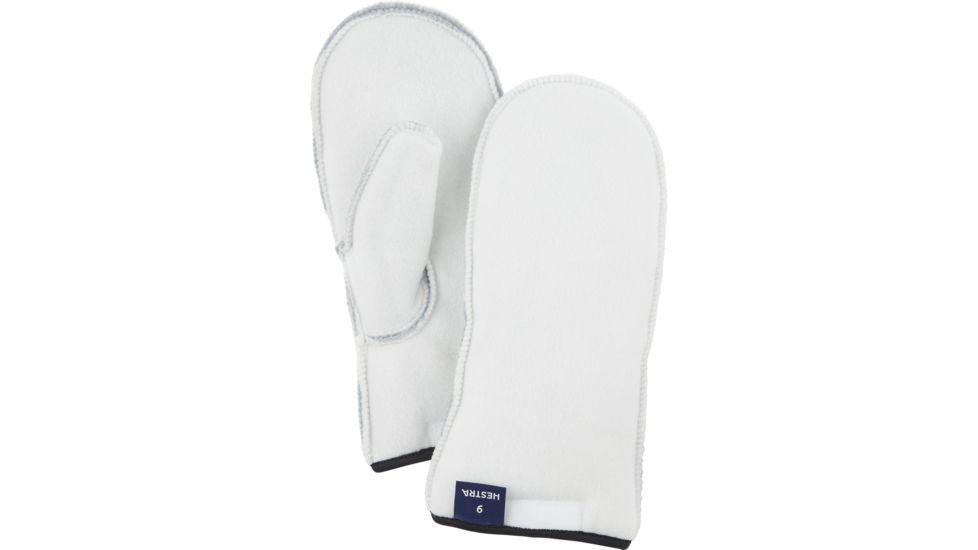 Hestra Patrol Liner Mittens, Offwhite, 11, 34421-020-11