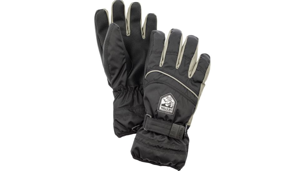 Hestra Primaloft Jr Glove - Kids-Black/Earth-5