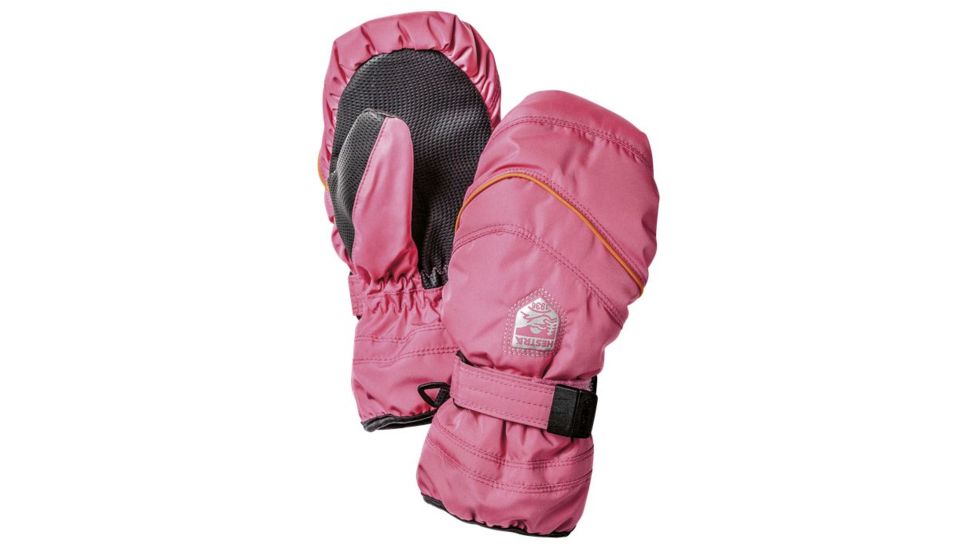 Hestra Primaloft Jr Mitt - Kids-Fuschia/Orange-4