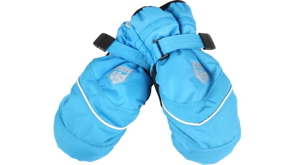 Hestra Primaloft Jr Mitt - Kids, Turquise/Ivory, 7, 32881-240030-07