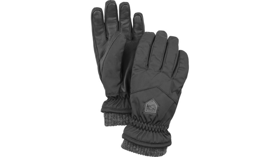 Hestra Primaloft Rib Knit Glove - Womens-Black-5