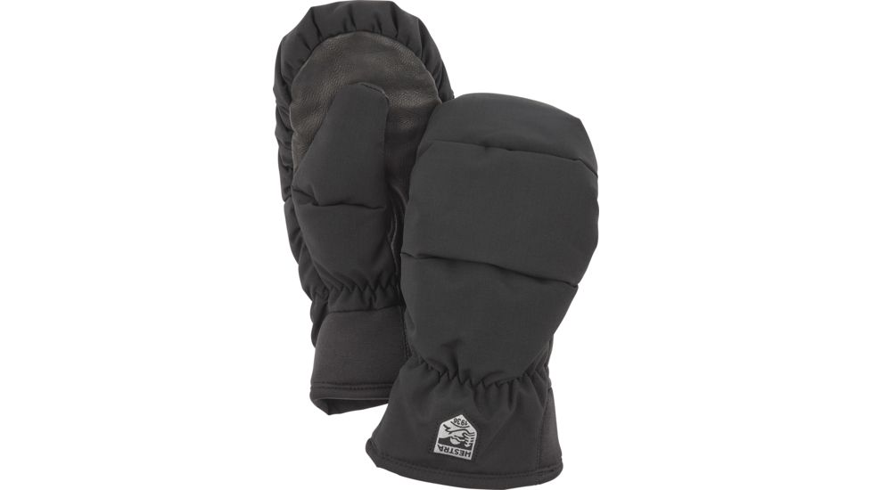 Hestra Swisswool Merino Jr Mittens - Unisex, Black, 3, 32971-100-03